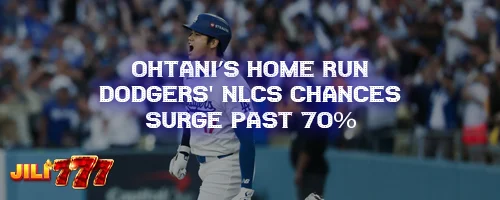 Ohtani's Home Run: Dodgers' NLCS Chances Surge Past 70%